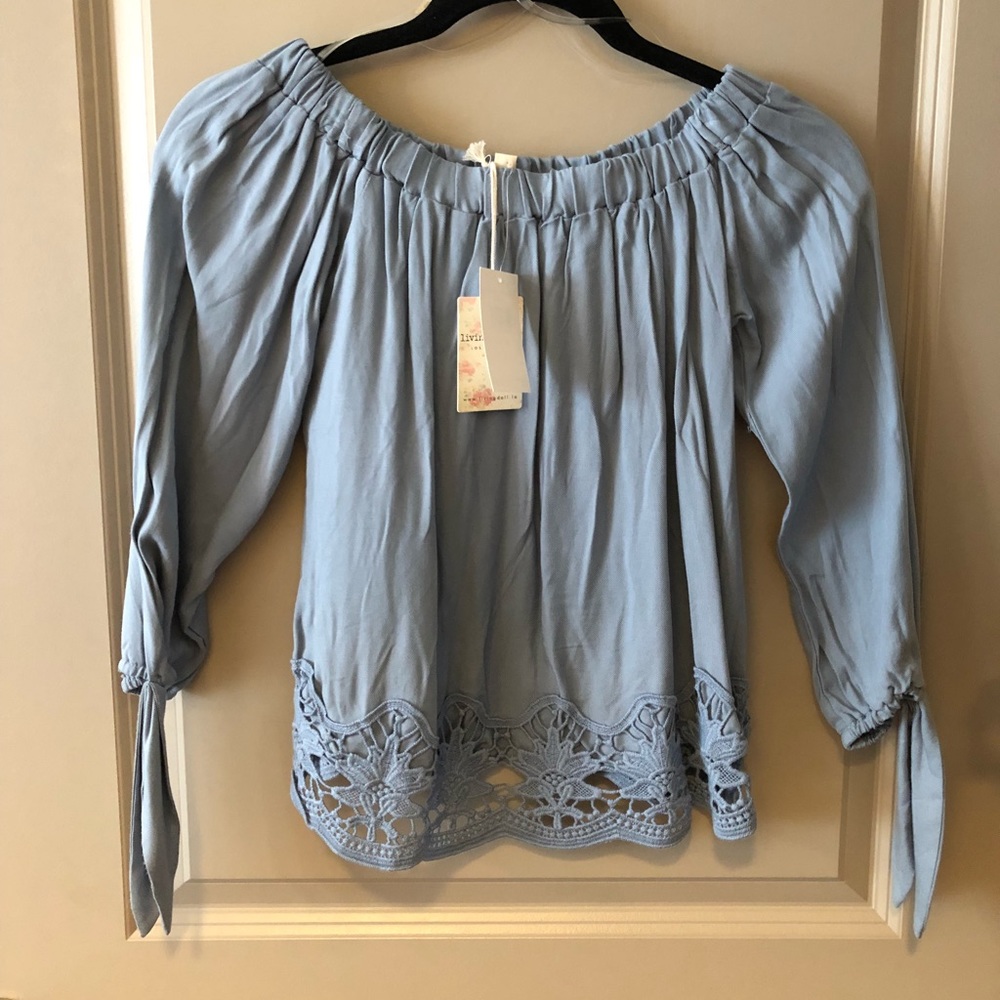 Off the shoulder top